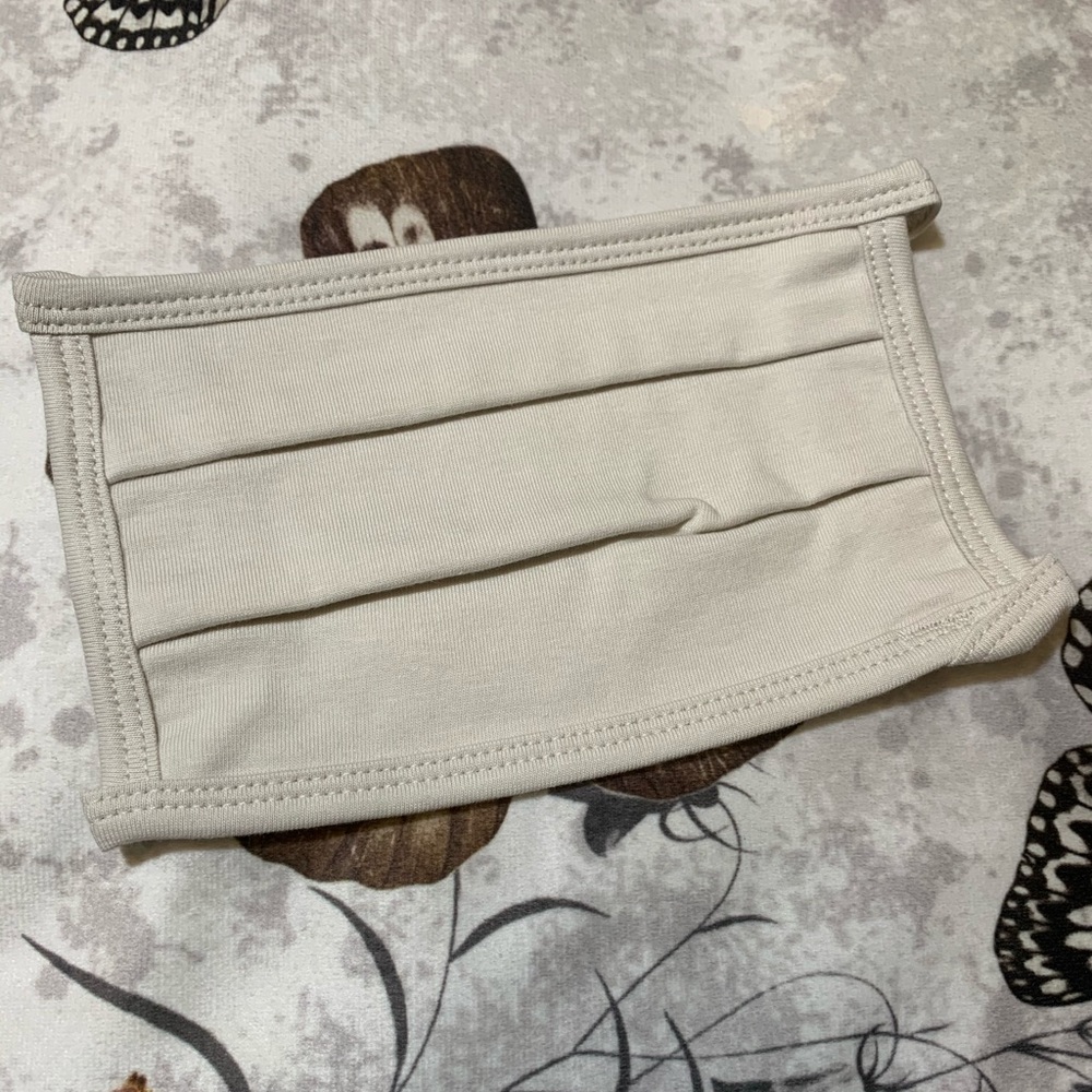 Washable/ Reusable Thick Cotton Face Mask- BONE